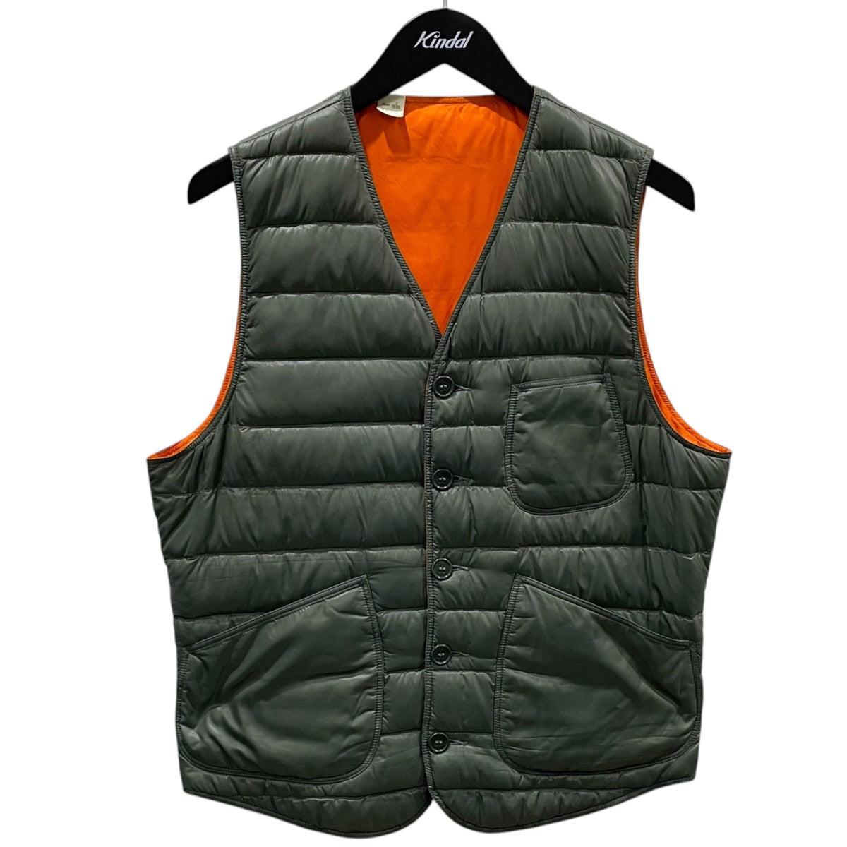 RRL リバーシブルダウンベスト Reversible Down Vest 4700399324 古着・中古-1枚目のアイテム画像