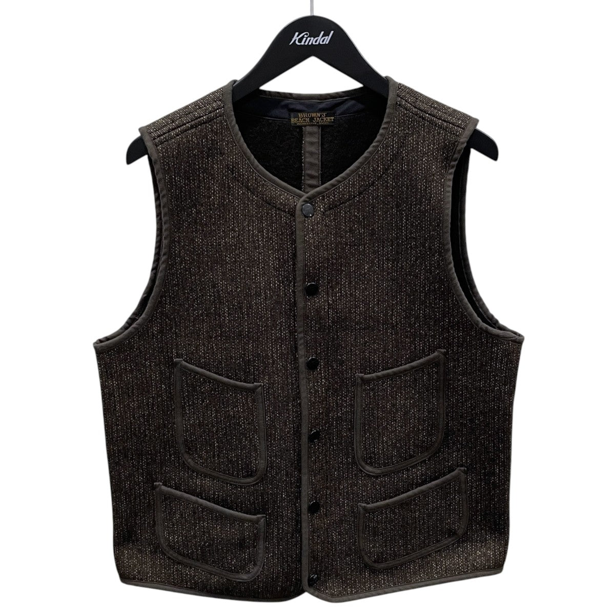 BROWN’S BEACH JACKET アーリーベスト EARLY VEST BBJ7-001 古着・中古-1枚目のアイテム画像