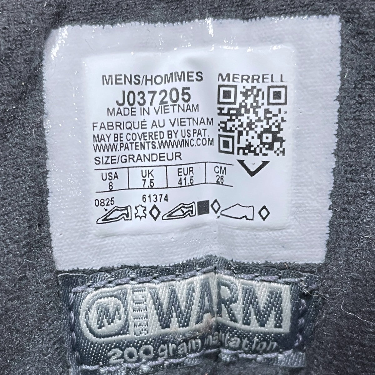 トレッキングブーツ COLDPACK 3 THERMO MID WATERPROOF コールドパックスリーサーモミッドウォータープルーフ J037205