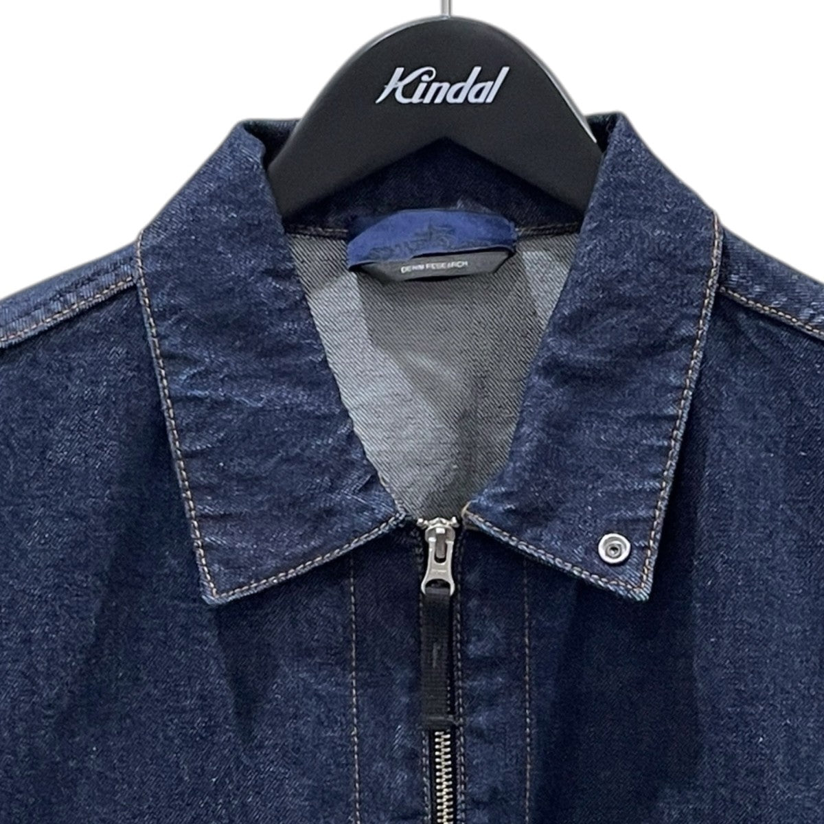 STONE ISLAND 25AW デニムジャケット INDIGO DENIM-RINSED COMFORT FIT OVERSHIRT リンス加工 コンフォートフィット オーバーシャツ L1S141200002S00J7 古着・中古-3枚目のアイテム画像