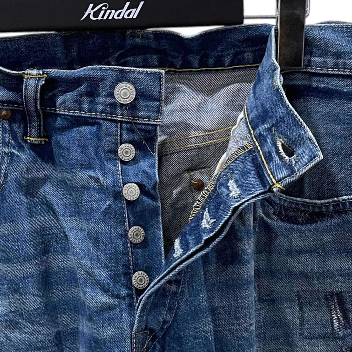 RRL 加工デニムパンツ Slim Fit Claremont Selvedge Jean スリムフィット クレアーモン セルビッジ ジーンズ 782959655001 古着・中古-3枚目のアイテム画像