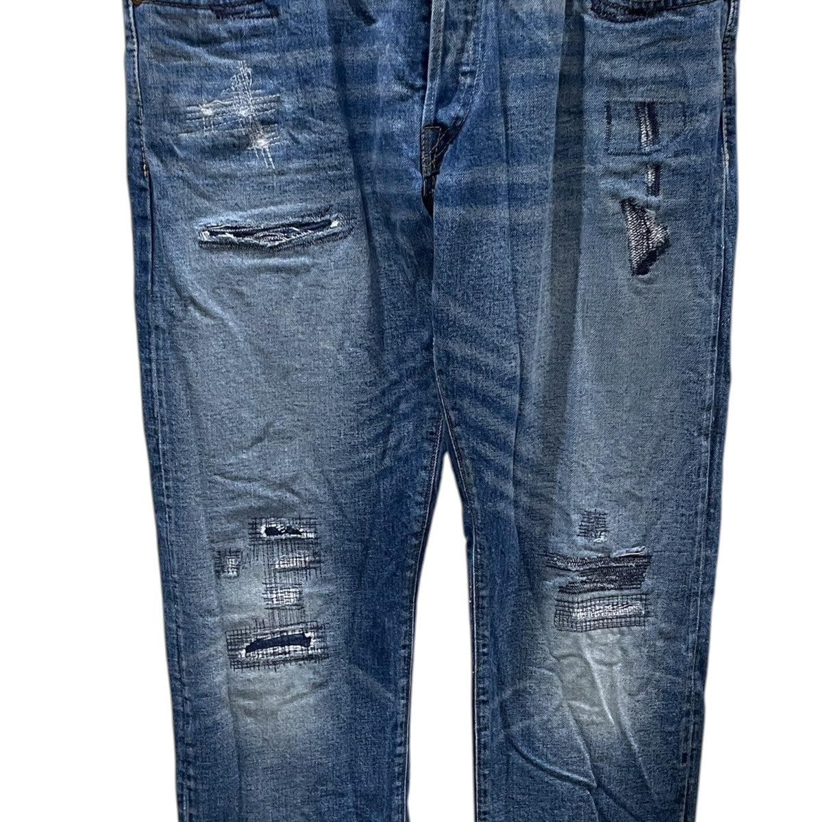 RRL 加工デニムパンツ Slim Fit Claremont Selvedge Jean スリムフィット クレアーモン セルビッジ ジーンズ 782959655001 古着・中古-5枚目のアイテム画像