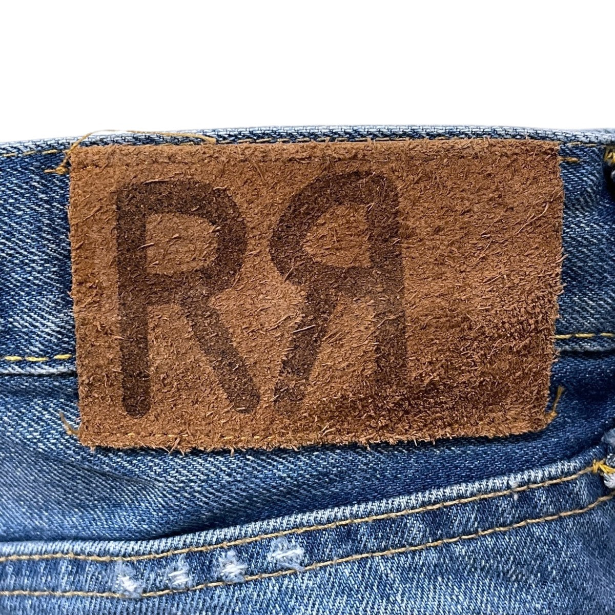 RRL 加工デニムパンツ Slim Fit Claremont Selvedge Jean スリムフィット クレアーモン セルビッジ ジーンズ 782959655001 古着・中古-6枚目のアイテム画像