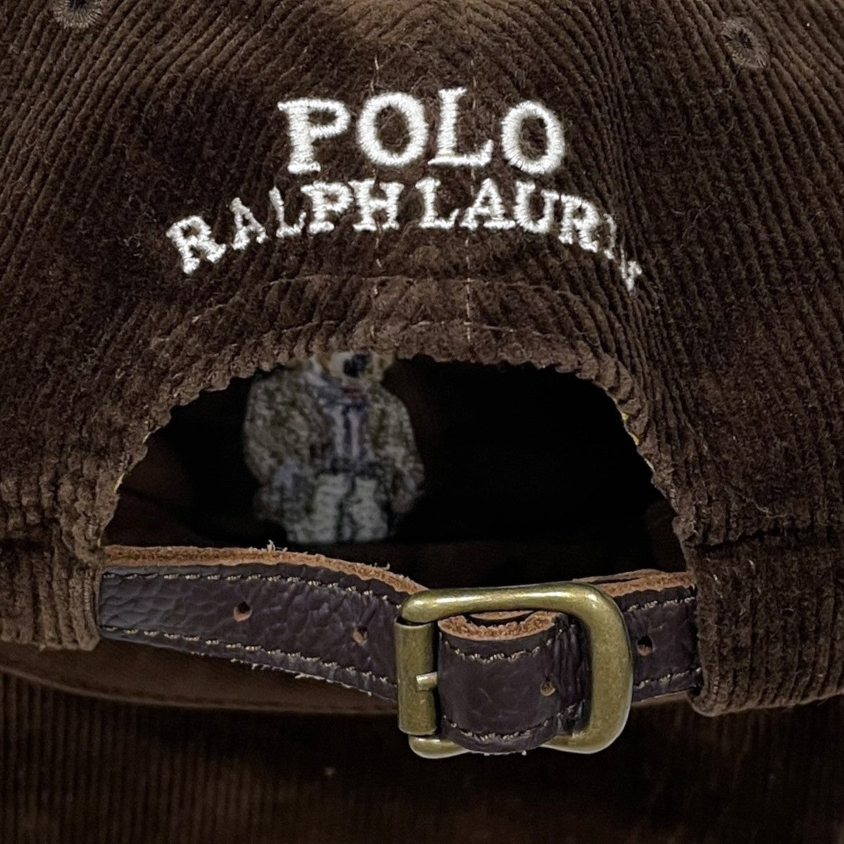 ポロベアコーデュロイボールキャップ Polo Bear Corduroy Ball Cap