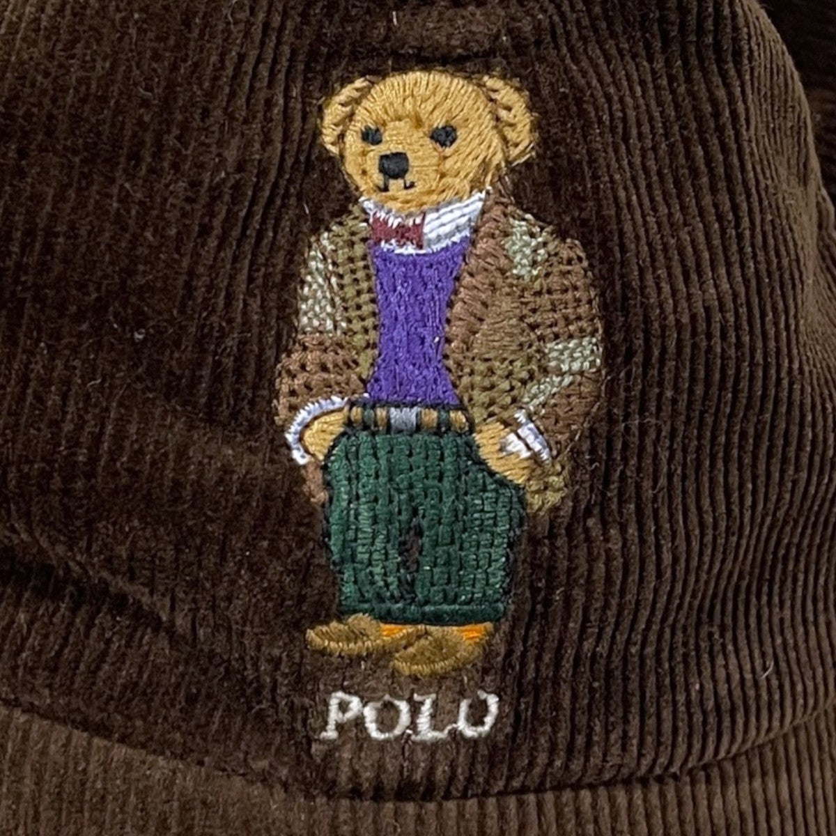 ポロベアコーデュロイボールキャップ Polo Bear Corduroy Ball Cap