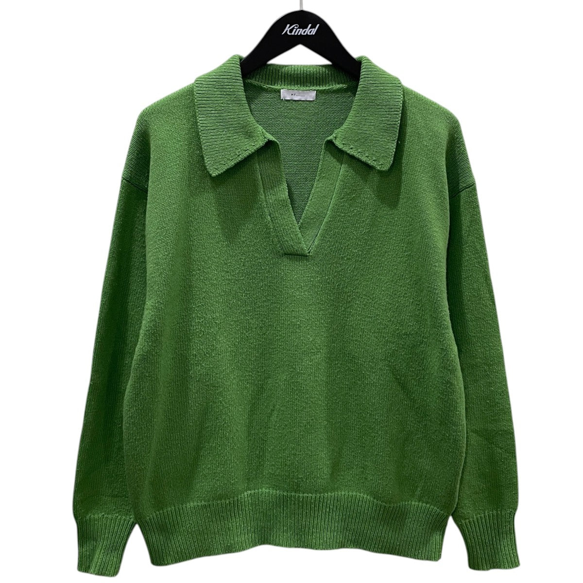 MY 22AW コットンウールスキッパーニットセーター COTTON WOOL SKIPPER KNIT 223-61201 古着・中古-1枚目のアイテム画像