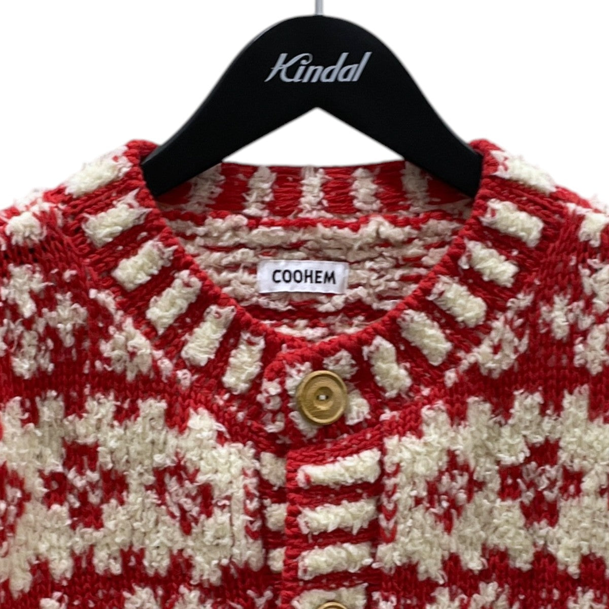 23AW スカンジナビアン ニット カーディガン SCANDINAVIAN KNIT CARDIGAN 11-234-025