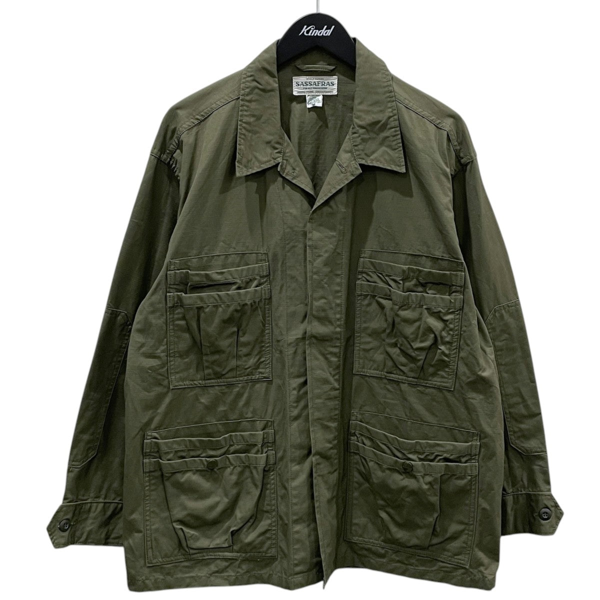 ミリタリージャケット Overgrown Fatigue Jacket (Ripstop) オーバーグローンファティーグジャケット(リップストップ）