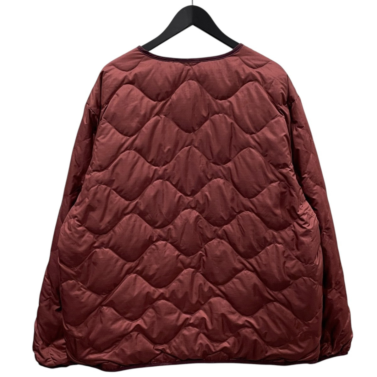 nanamica リバーシブルノーカラーダウンジャケット Reversible Down Cardigan リバーシブルダウンカーディガン SUAF361 古着・中古-4枚目のアイテム画像