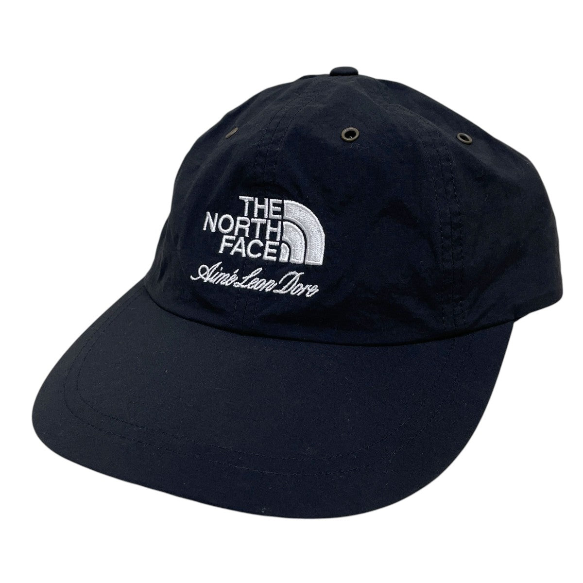 25AW ロゴ刺繍キャップ Crinkled Nylon Hat クリンクルナイロンハット NF0A8GM3