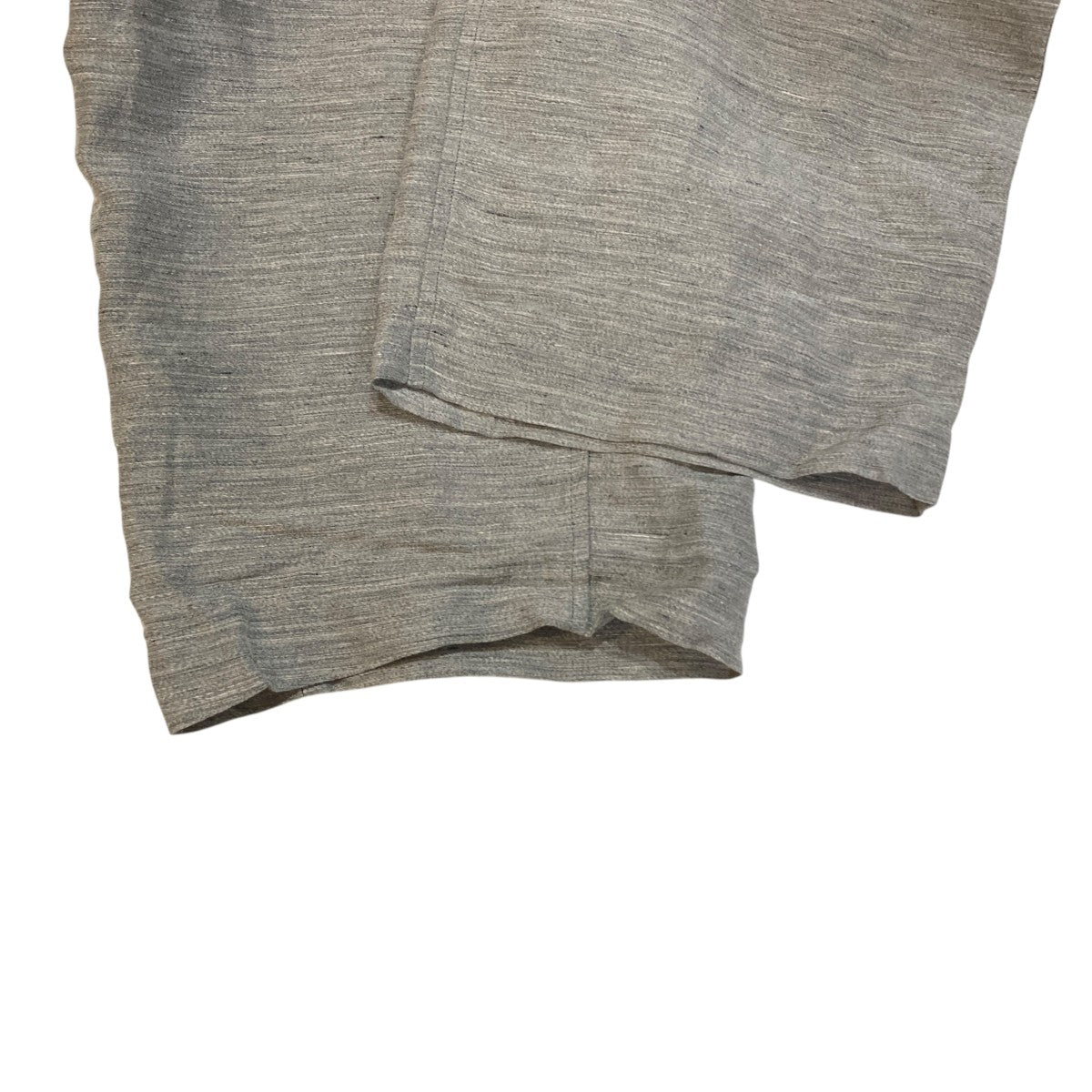 Graphpaper 26SSLinen Cupro Back Satin Belted Pants1タックリネンパンツGM261-40371 古着・中古-4枚目のアイテム画像