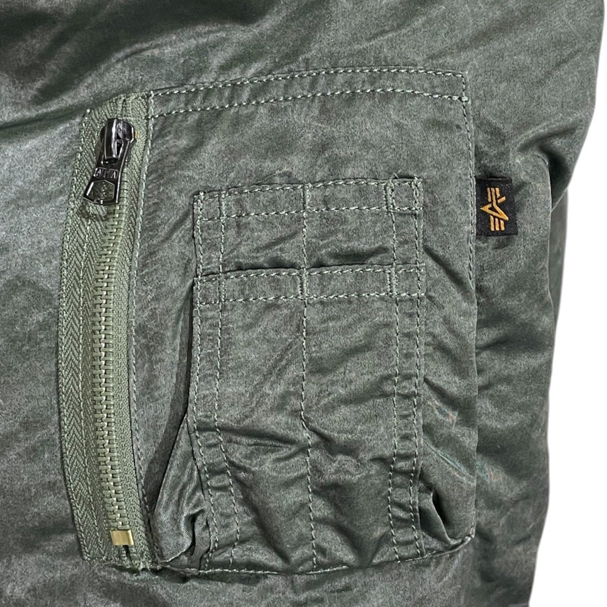 ALPHA リバーシブル中綿ジャケット MA-1 FLIGHT JACKET エムエーワン フライトジャケット 797-5252032 古着・中古-7枚目のアイテム画像