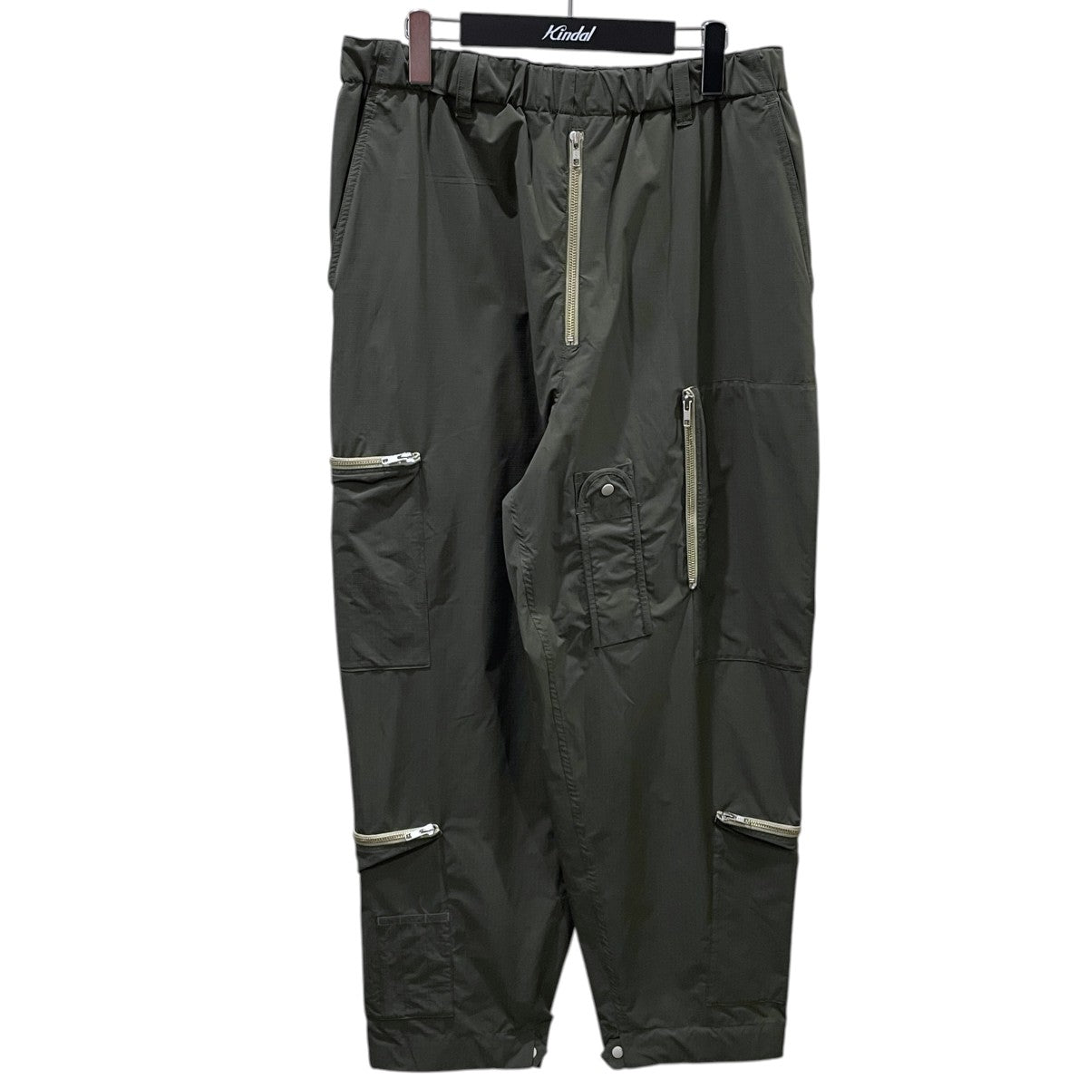 PHINGERIN 24SS イージーパンツ RIPSTOP FLIGHT PANTS リップストップフライトパンツ PD-241-BT-051 古着・中古-1枚目のアイテム画像