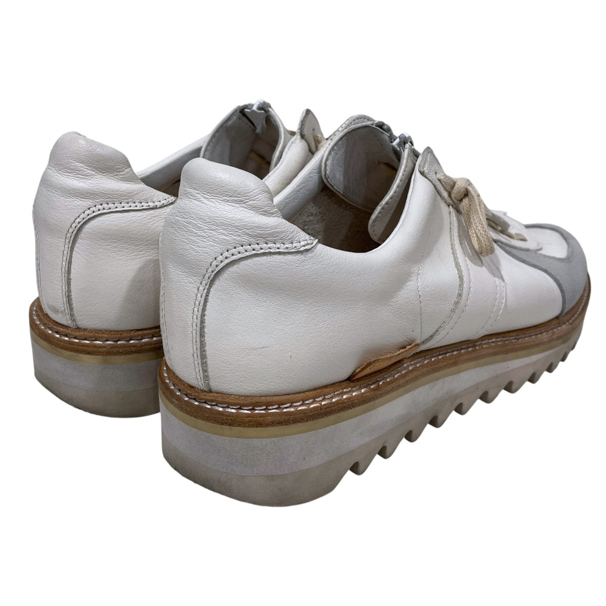 RECOUTURE フロントジップシャークソールシューズ Ripple Trainer リップルトレーナー 古着・中古-2枚目のアイテム画像