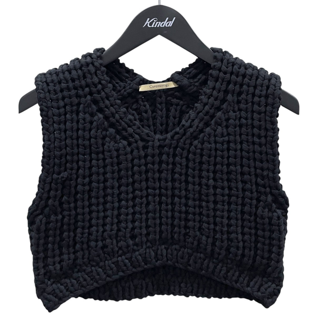25SS ローゲージ ハンドニットベスト Low-gauge Hand Knit Vest CL506074ER-01