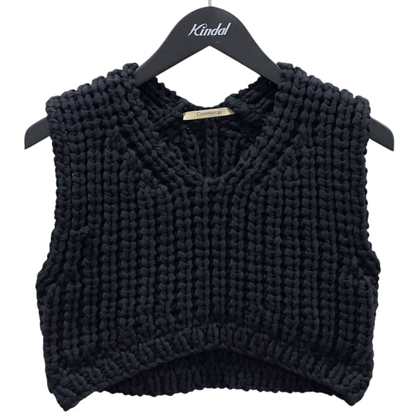 Curensology(カレンソロジー) 25SS ローゲージ ハンドニットベスト Low