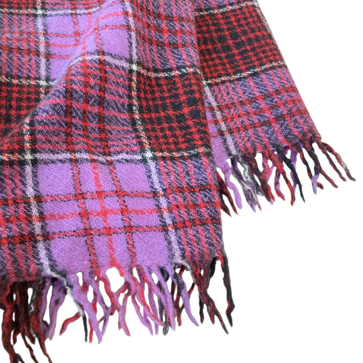 Vivienne Westwood チェックマフラー ストール 古着・中古-3枚目のアイテム画像