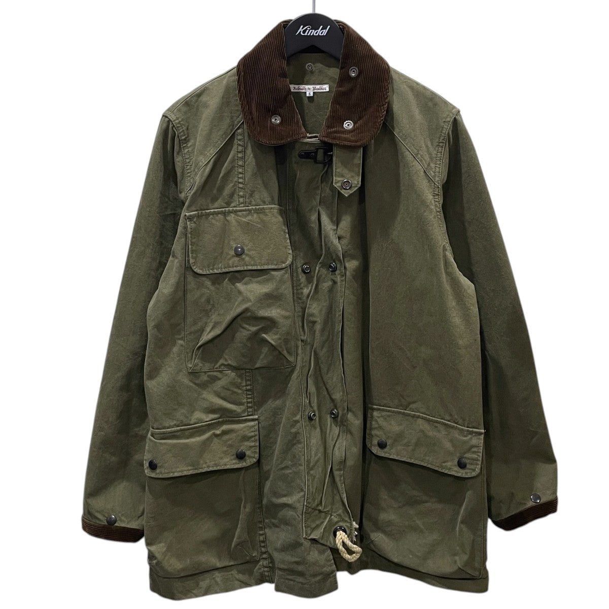 Rebuild by Needles リメイクワックスハンティングジャケット REMAKE WAXED HUNTING JACKET 古着・中古-1枚目のアイテム画像