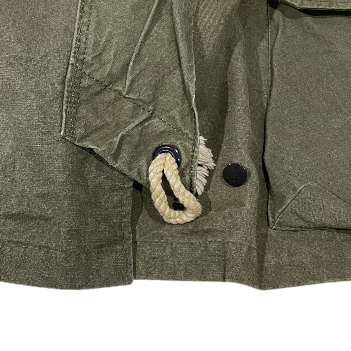 Rebuild by Needles リメイクワックスハンティングジャケット REMAKE WAXED HUNTING JACKET 古着・中古-6枚目のアイテム画像