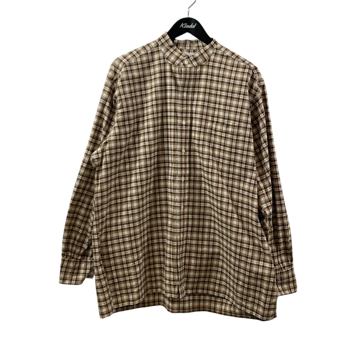 SAMMLER SHIRT MAKERS チェック長袖シャツ110-591-04 古着・中古-1枚目のアイテム画像