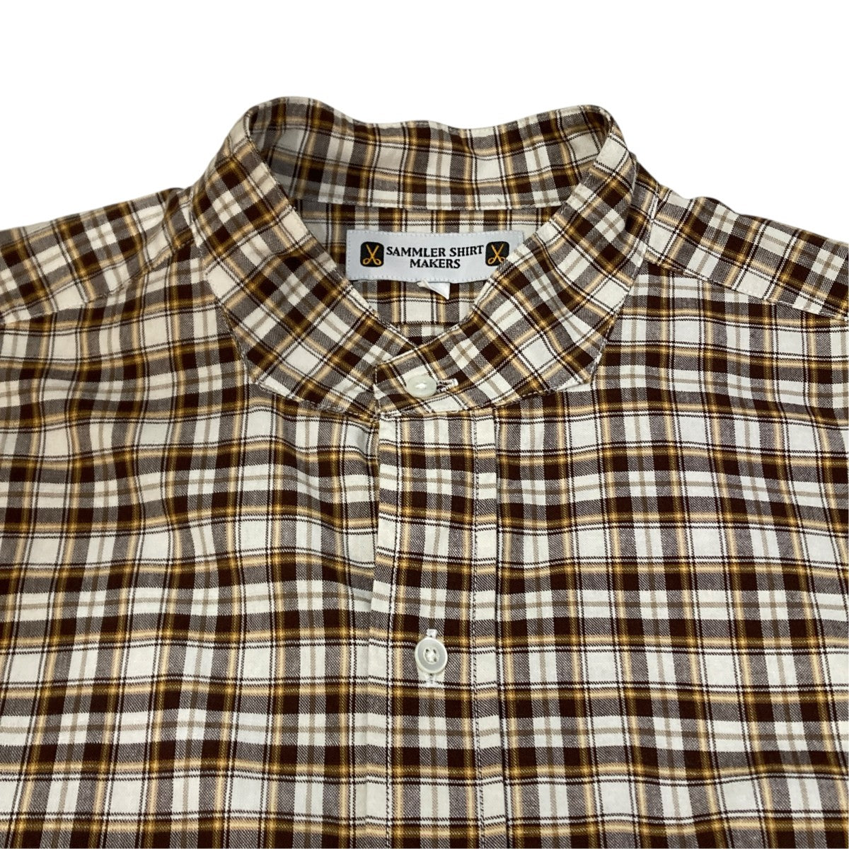 SAMMLER SHIRT MAKERS チェック長袖シャツ110-591-04 古着・中古-3枚目のアイテム画像