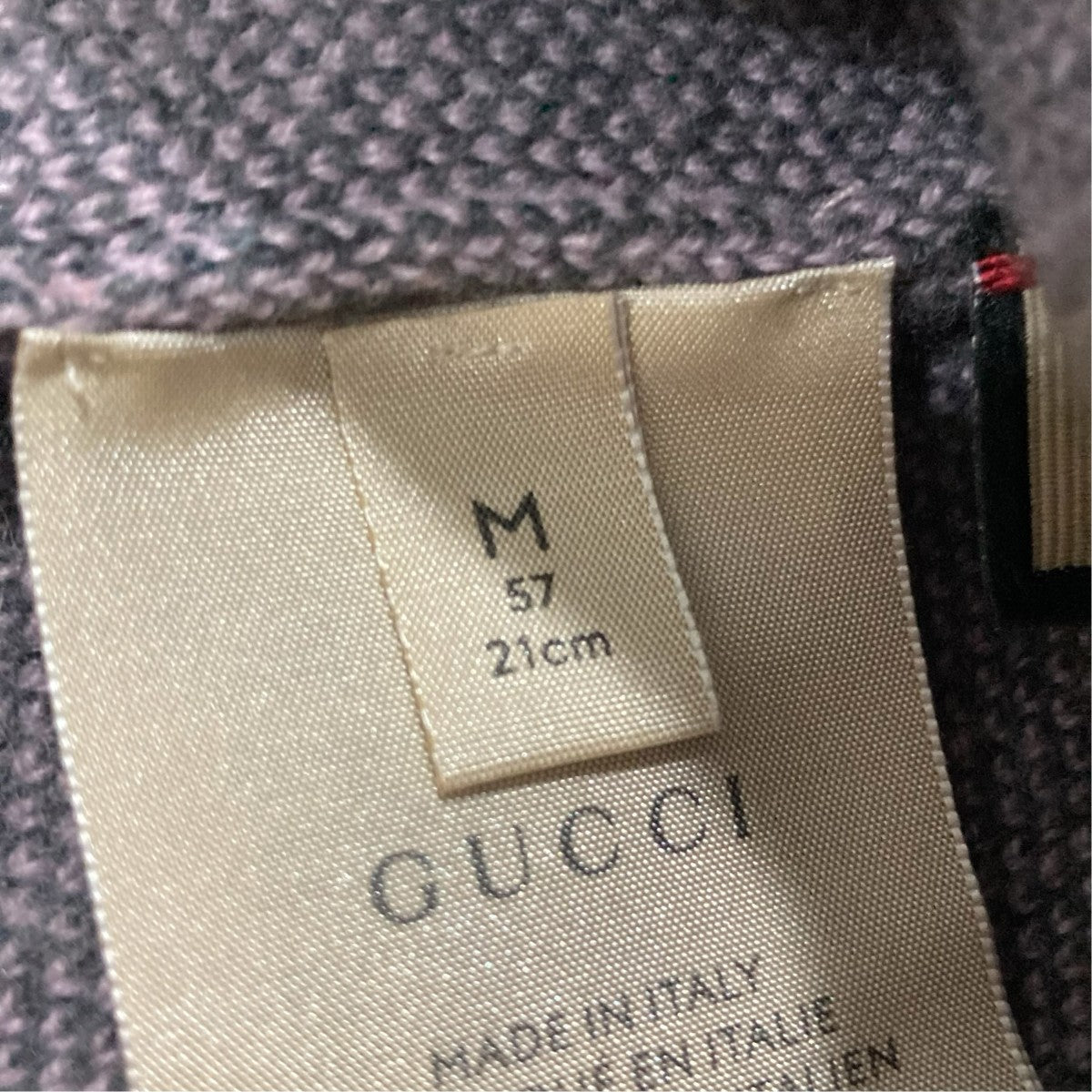 GUCCI ニット帽676827 古着・中古-5枚目のアイテム画像