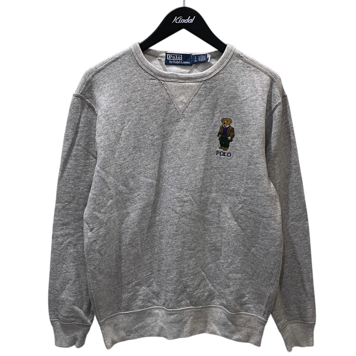 POLO RALPH LAUREN スウェットトレーナー Vintage Fleece Polo Bear Crewneck Sweatshirt ヴィンテージフリース ポロベアクルーネックスウェットシャツ 古着・中古-1枚目のアイテム画像