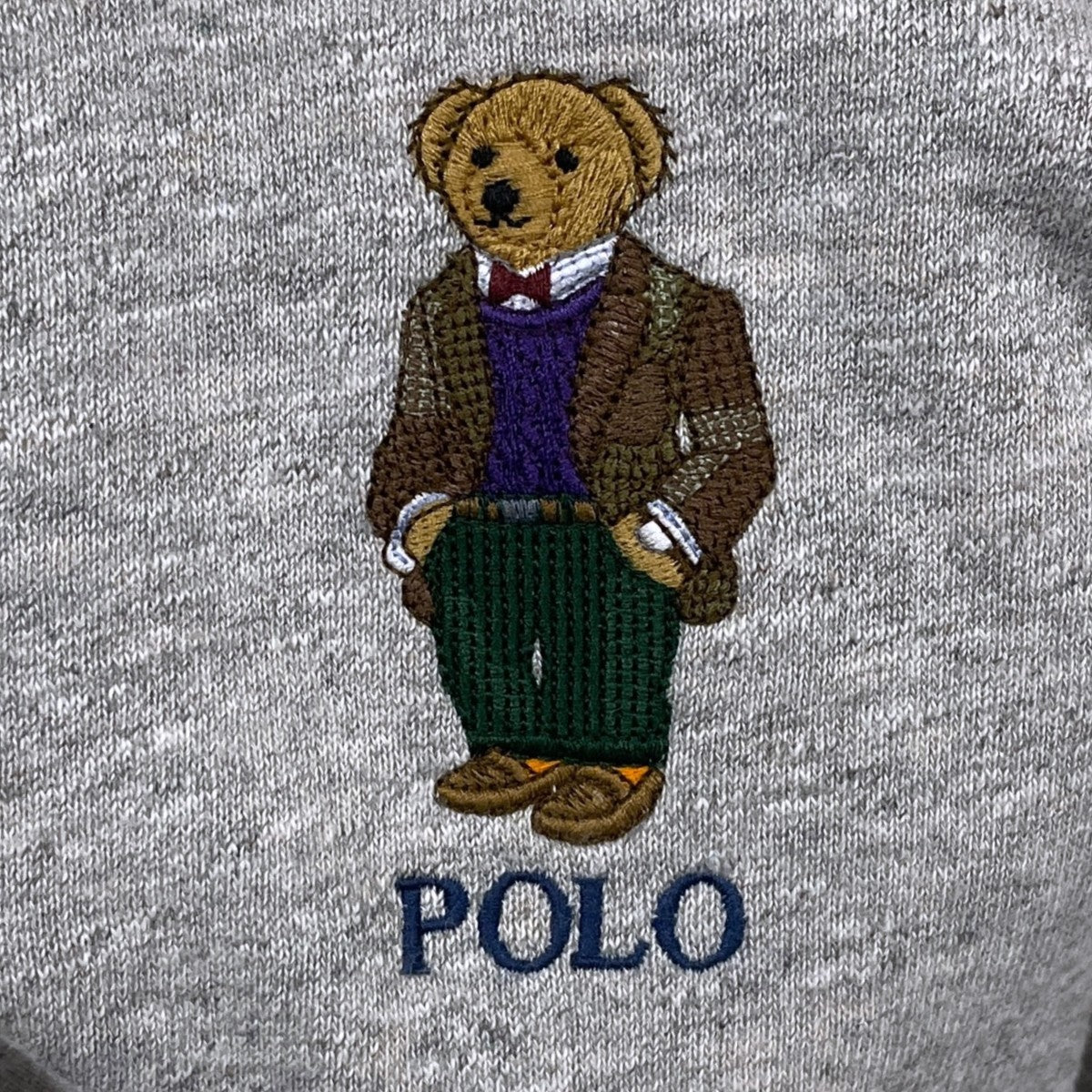 POLO RALPH LAUREN スウェットトレーナー Vintage Fleece Polo Bear Crewneck Sweatshirt ヴィンテージフリース ポロベアクルーネックスウェットシャツ 古着・中古-5枚目のアイテム画像