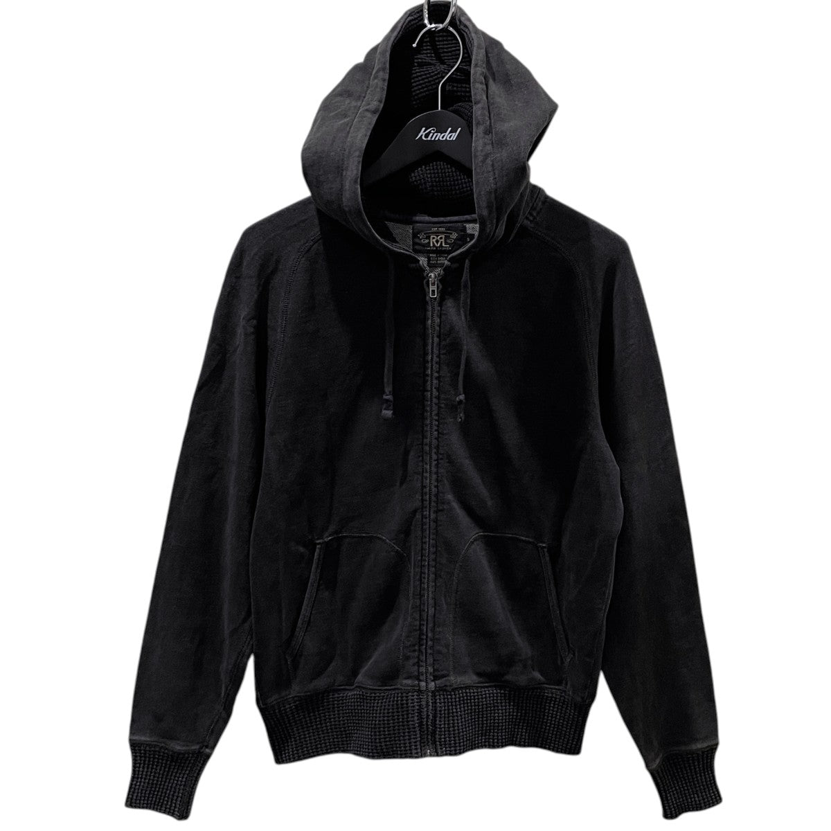 RRL ジップアップパーカー FRENCH TERRY FULL-ZIP HOODIE フレンチテリー フルジップフーディ 4700049311 古着・中古-1枚目のアイテム画像