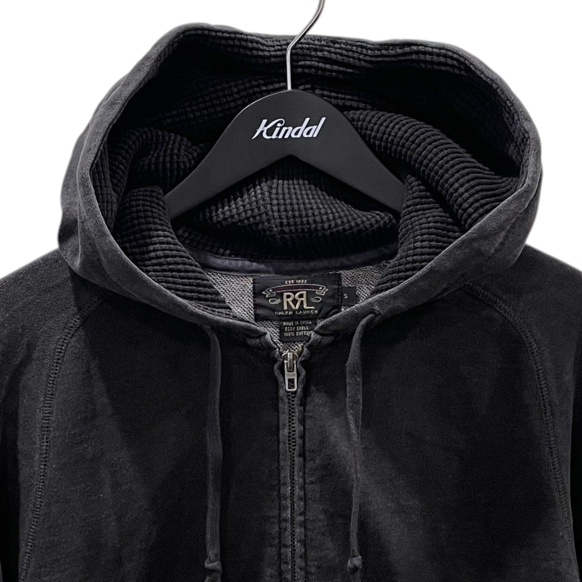 RRL ジップアップパーカー FRENCH TERRY FULL-ZIP HOODIE フレンチテリー フルジップフーディ 4700049311 古着・中古-3枚目のアイテム画像