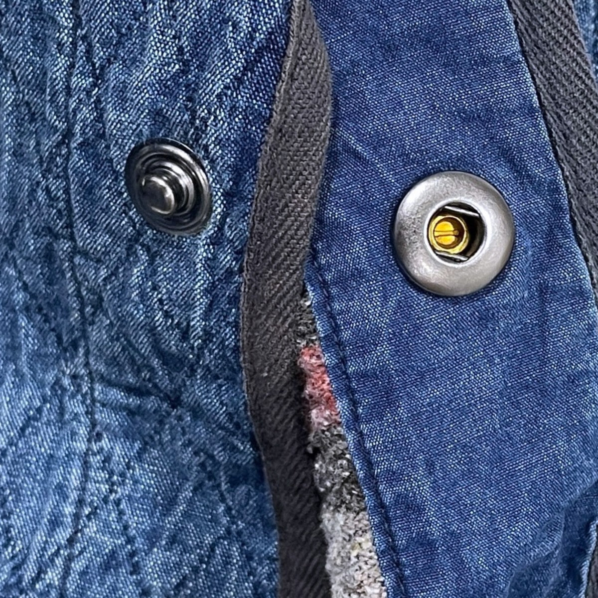 インディゴキルテッド ワークベスト Indigo Quilted Work Vest 4700398994