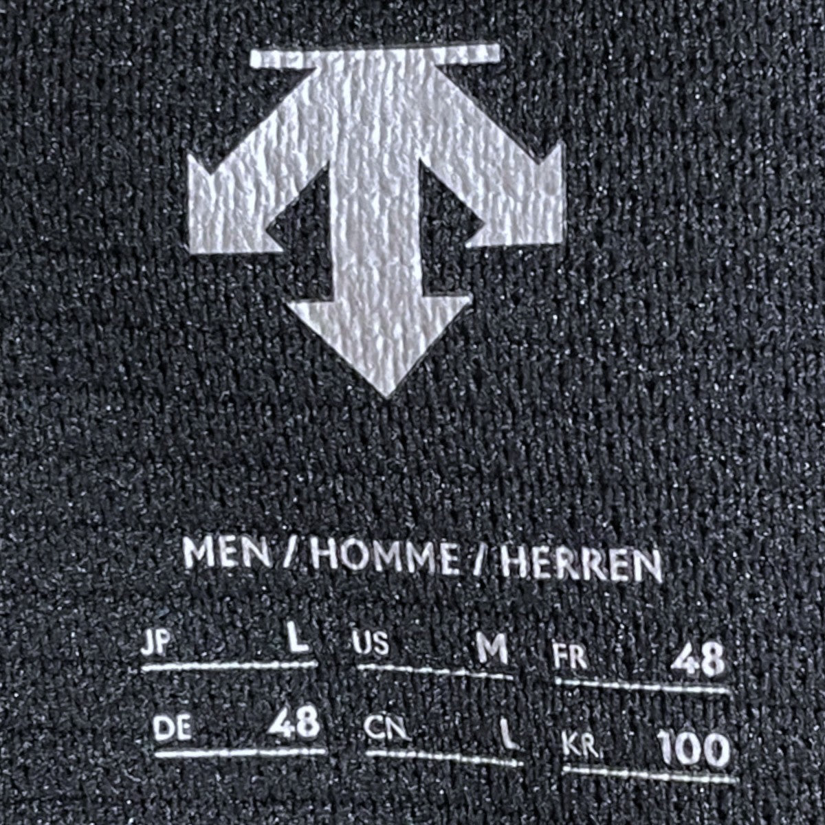 Descente ALLTERRAIN 24SS 長袖ニットポロシャツ FUSIONKNIT L／S POLO SHIRT フュージョン ニット ロングスリーブ ポロシャツ DU4FSWA2M 古着・中古-4枚目のアイテム画像