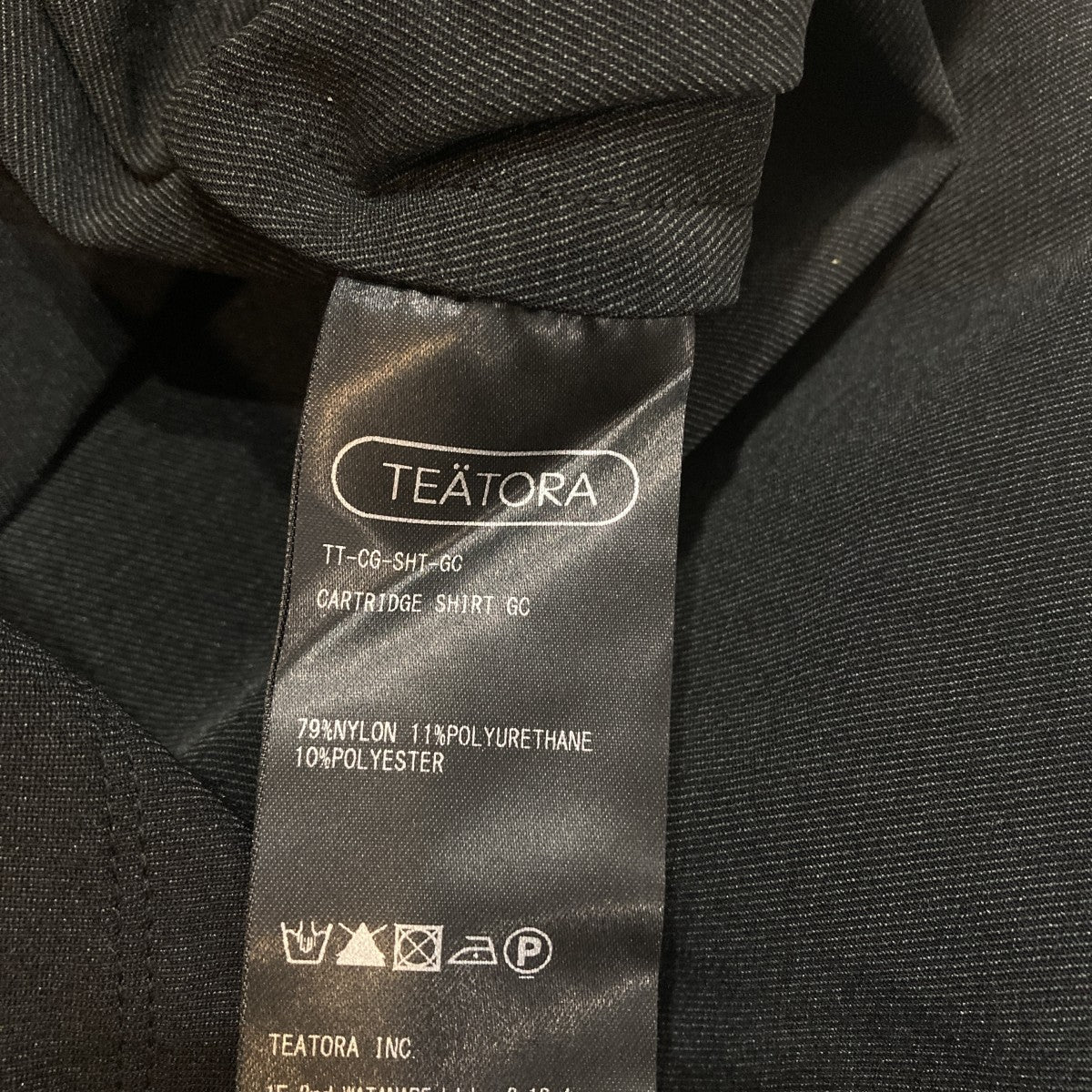TEATORA CARTRIDGE SHIRT長袖シャツTT-CG-SHT-GC 古着・中古-6枚目のアイテム画像