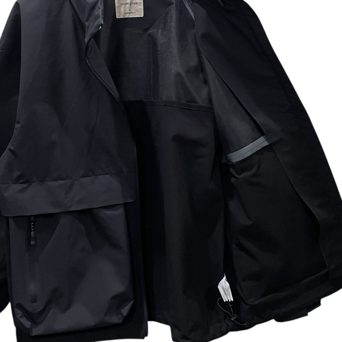 snow peak 25SS シンパテックス ハイブリッド レインジャケット SYMPATEX Hybrid Rain Jacket JK-25SU701 古着・中古-4枚目のアイテム画像