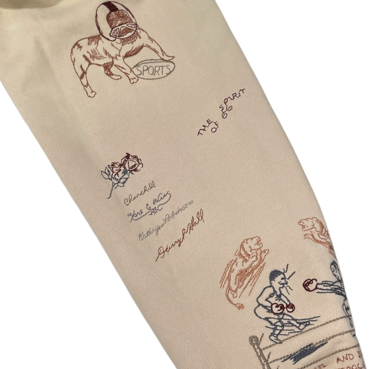 Samuel Zelig 25SS スウェットトレーナー Yearbook Crewneck イヤーブッククルーネック 古着・中古-6枚目のアイテム画像