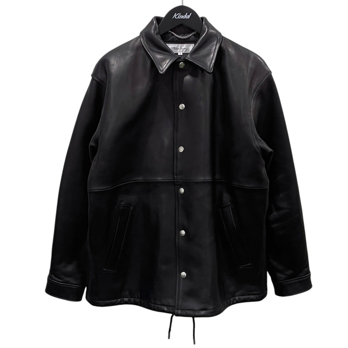 Time is on 20AW レザーコーチジャケット LEATHER COACH JACKET T200-L771 古着・中古-1枚目のアイテム画像