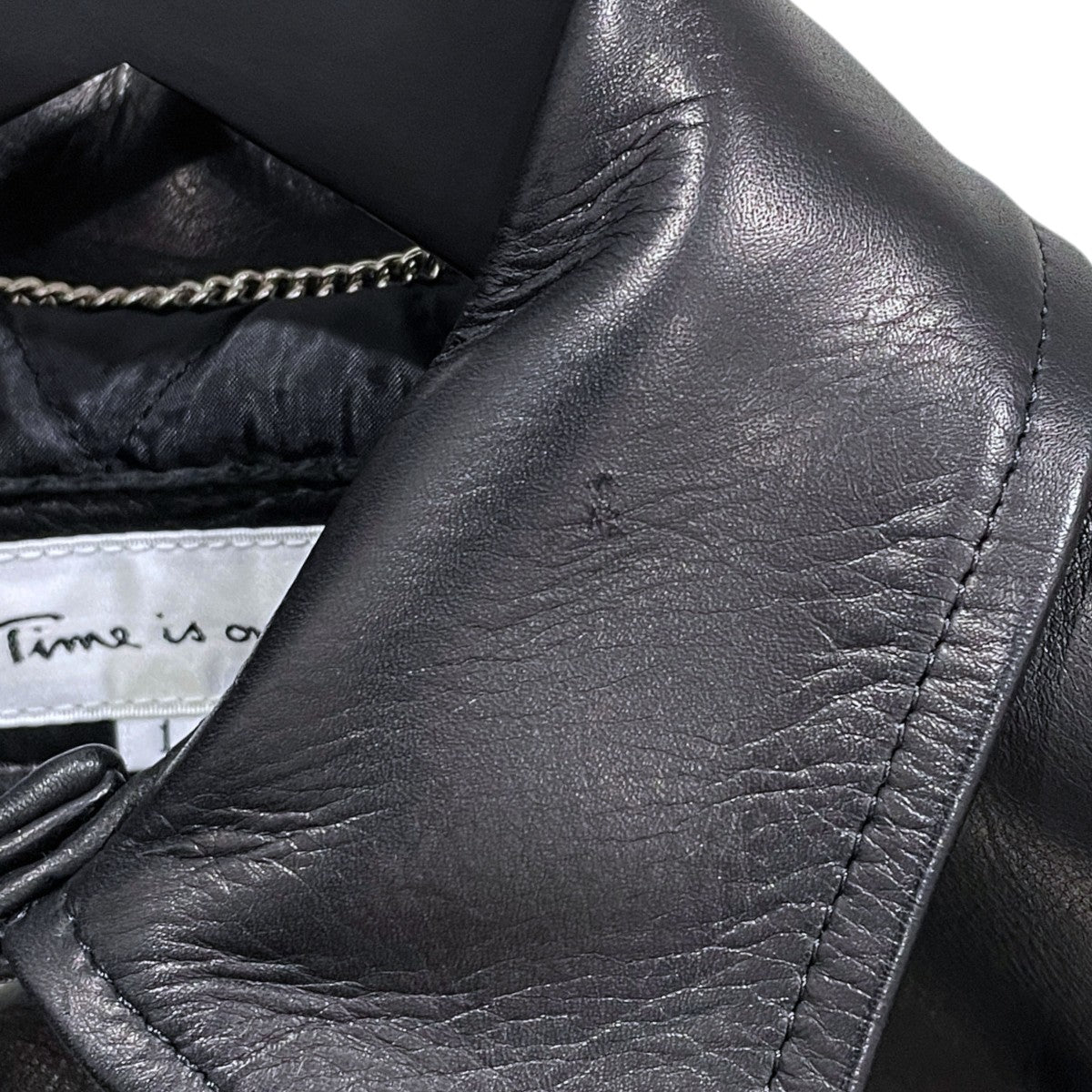 Time is on 20AW レザーコーチジャケット LEATHER COACH JACKET T200-L771 古着・中古-6枚目のアイテム画像