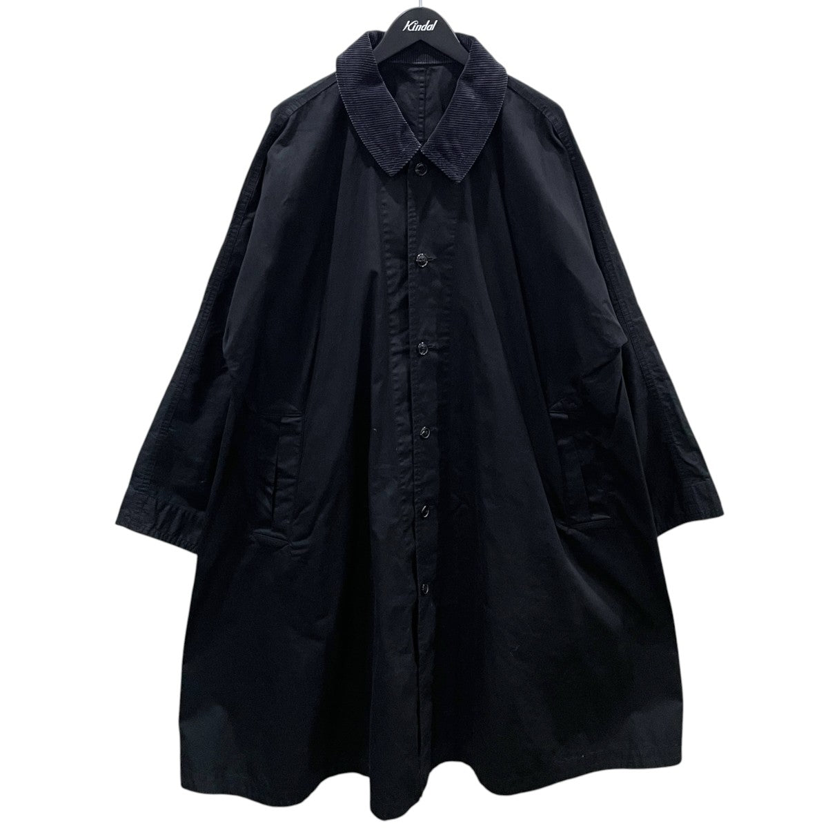 Porter Classic 襟コーデュロイロングコート PARAFFIN CORDUROY SWING COAT パラフィンコーデュロイスウィングコート 古着・中古-1枚目のアイテム画像