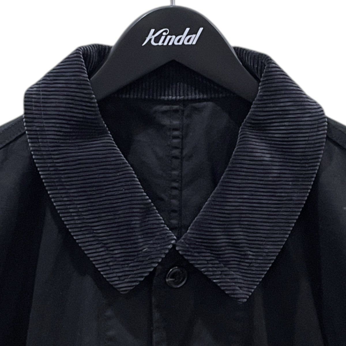 Porter Classic 襟コーデュロイロングコート PARAFFIN CORDUROY SWING COAT パラフィンコーデュロイスウィングコート 古着・中古-3枚目のアイテム画像
