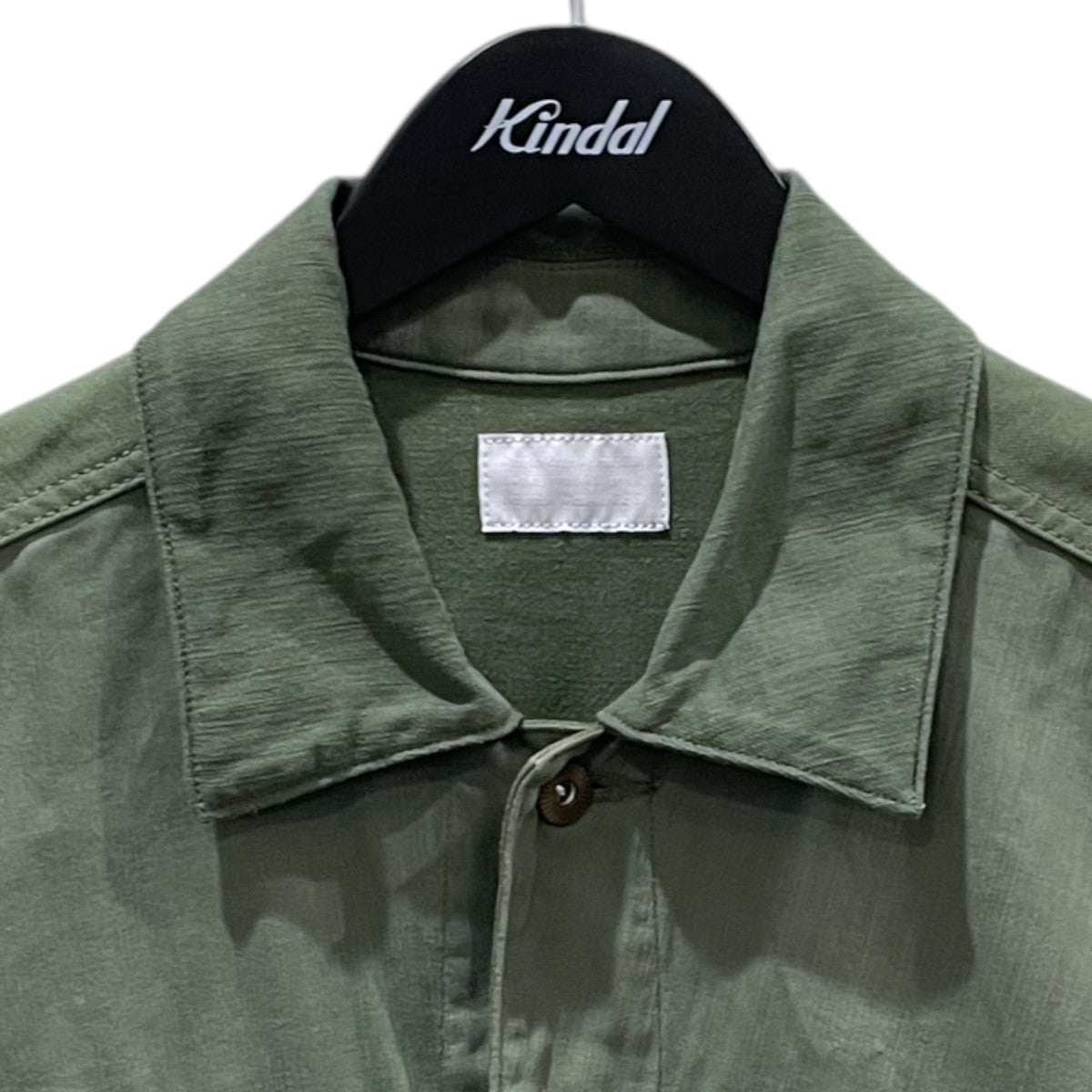 CHANGES 26SS リメイクミリタリーシャツ Remake US Army Shirt 1st リメイク ユーエスアーミーシャツ ファースト 長袖シャツ 古着・中古-3枚目のアイテム画像