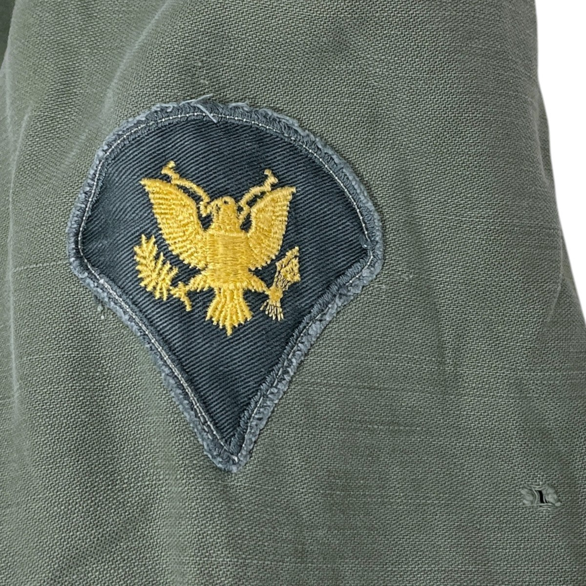 CHANGES 26SS リメイクミリタリーシャツ Remake US Army Shirt 1st リメイク ユーエスアーミーシャツ ファースト 長袖シャツ 古着・中古-9枚目のアイテム画像