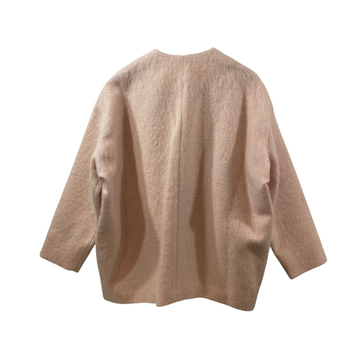 yori ウールモヘアシャギージャケットノーカラージャケットYR2125-098AW-6 古着・中古-2枚目のアイテム画像