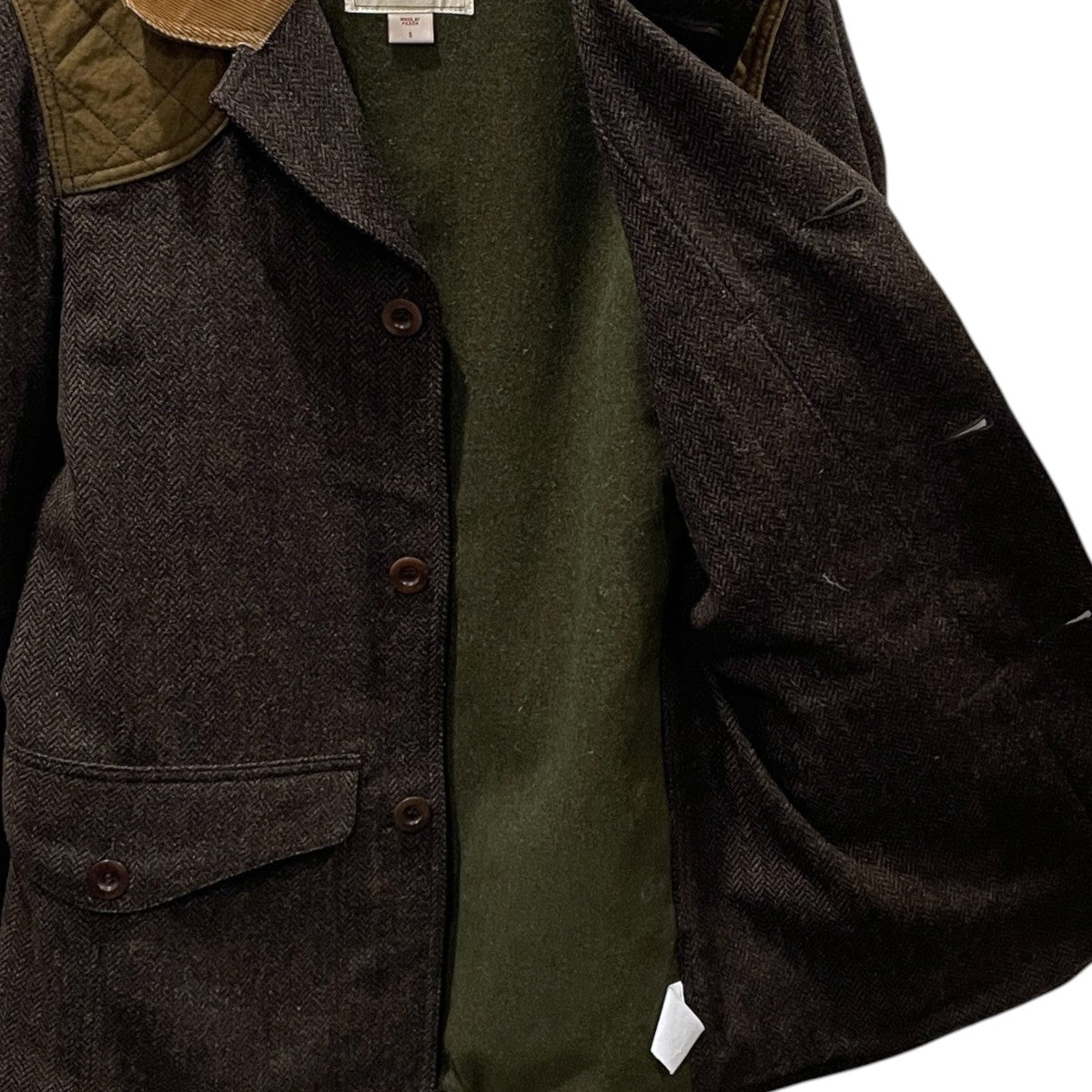 NIGEL CABOURN×C．C． FILSON ソフトハンティングジャケット SOFT HUNTING JACKET 8081280010 古着・中古-4枚目のアイテム画像