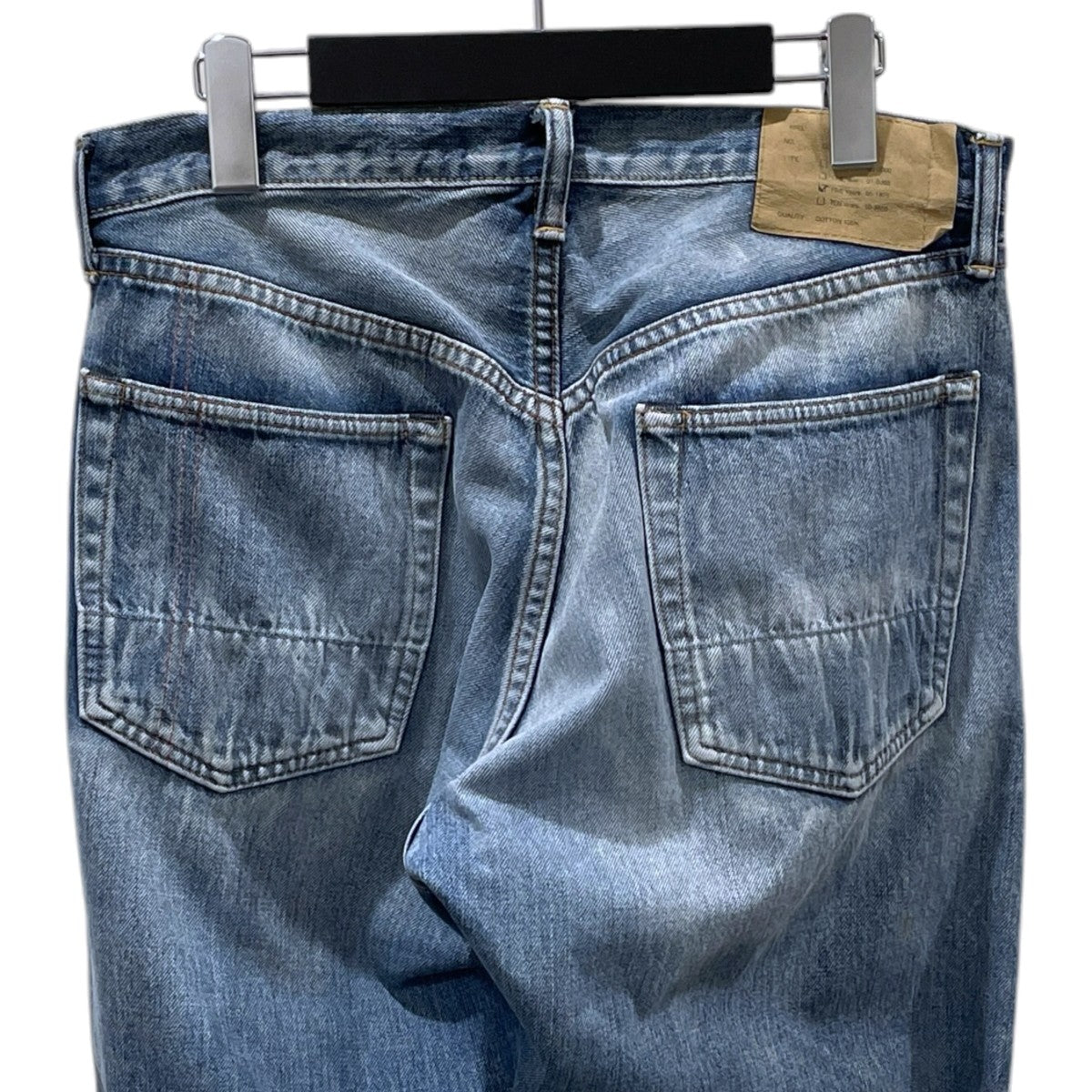 anachronorm デニムパンツ CONTEXT-001 REGULAR TAPERED 5P PANTS(FIVE YEAR WASH) レギュラーテーパードファイブポケットパンツ 81868050535 古着・中古-4枚目のアイテム画像