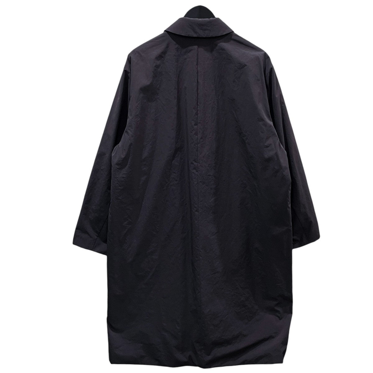 ATON 23AW アサコナイロン バルマカーンコート ASAKO NYLON BALMACAAN COAT CM．AG．NW．6990 古着・中古-2枚目のアイテム画像