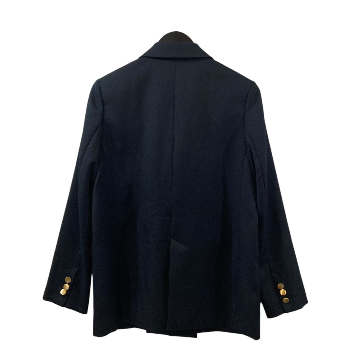 Noble 麻ストレッチピークドラペルダブルジャケットテーラードジャケット25-010-240-5010 古着・中古-2枚目のアイテム画像