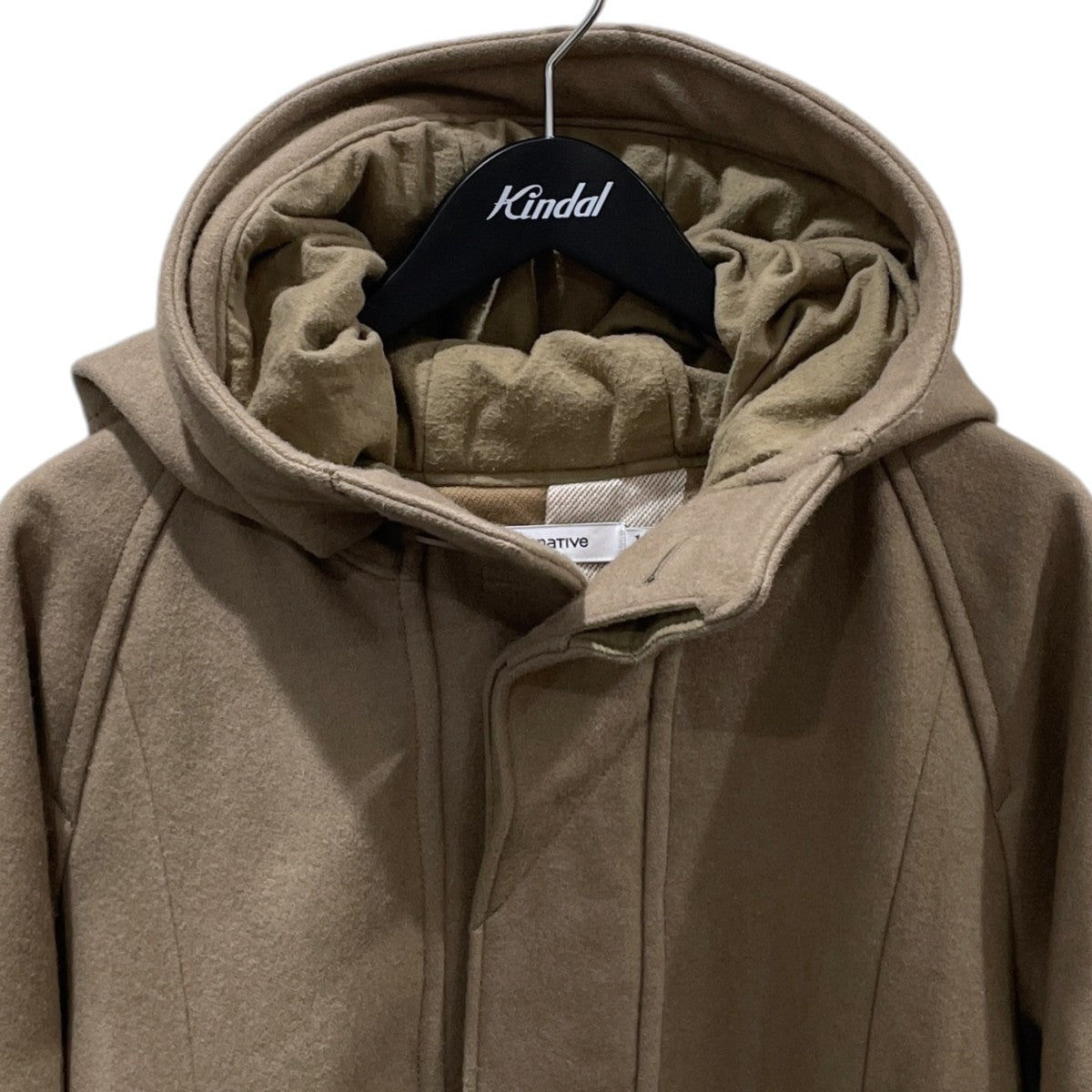 nonnative 16AW ウィンドストッパー ツーリストフーデッドコート TOURIST HOODED COAT W／N MELTON WITH WINDSTOPPER 2L NN-JU3009 古着・中古-3枚目のアイテム画像
