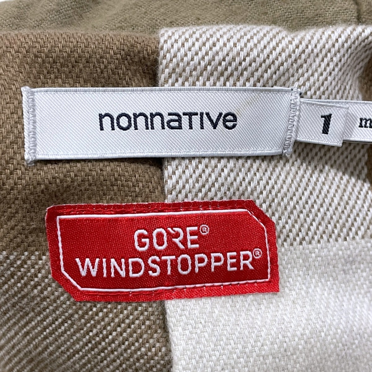 nonnative 16AW ウィンドストッパー ツーリストフーデッドコート TOURIST HOODED COAT W／N MELTON WITH WINDSTOPPER 2L NN-JU3009 古着・中古-6枚目のアイテム画像