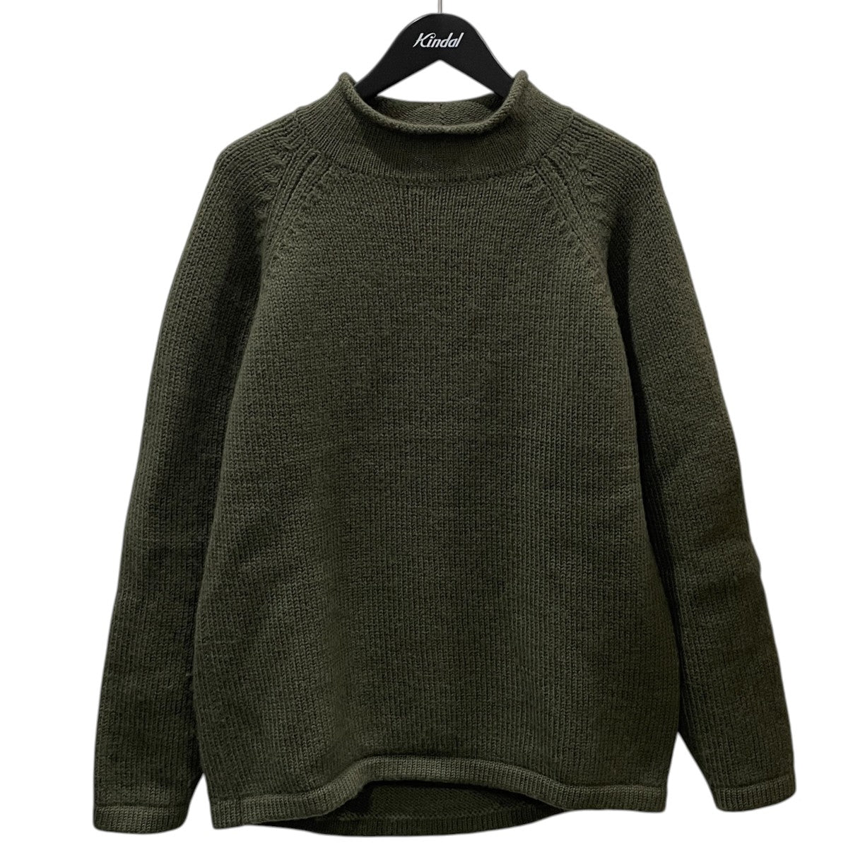 24AW ニットセーター ADVENTURER ROLL NECK SWEATER WOOL YARN ドベンチャラーロールネックセーターウールヤーン NN-K4506