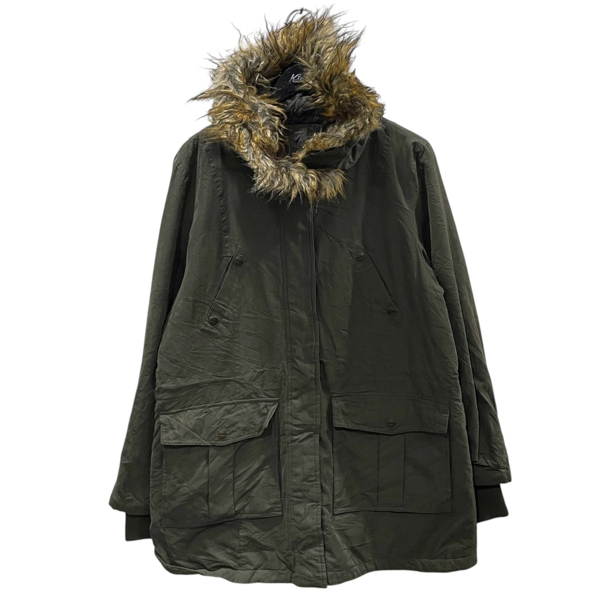 16AW モッズコート Faux Fur Trim Parka フェイクファートリムパーカー J441
